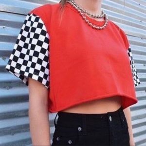 LF checkered crop